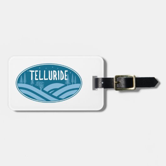 Telluride Colorado Außenbereich Gepäckanhänger (Vorderseite horizontal)