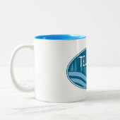 Telluride Colorado Außenbereich Zweifarbige Tasse (Links)