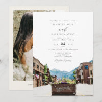 TELLURIDE Colorado Bergbahn Hochzeit