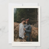 TELLURIDE Colorado Bergbahn Hochzeit Einladung (Rückseite)