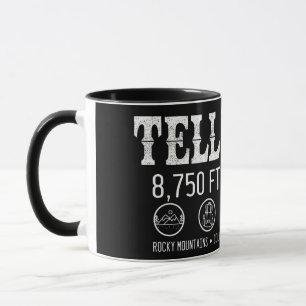 Telluride Colorado Berge Retro Vintage Tasse