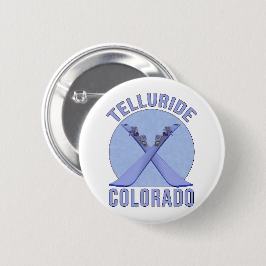 Telluride, Colorado Button (Vorne & Hinten)