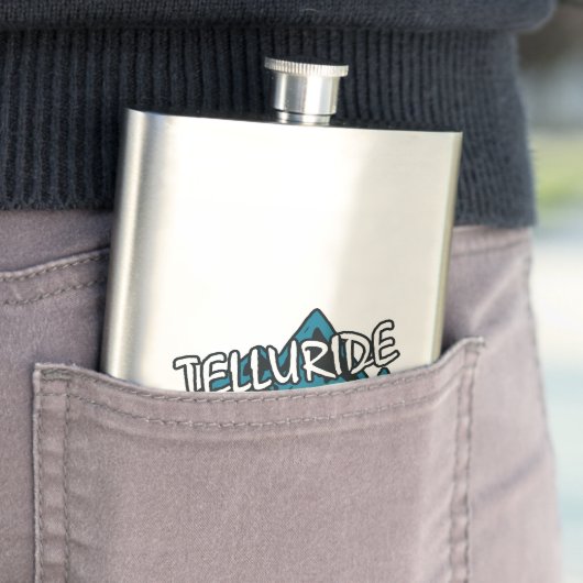 Telluride Colorado Flachmann (Beispiel)