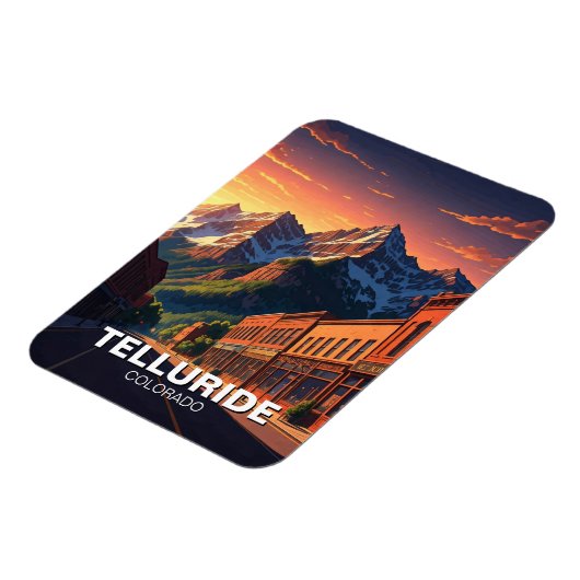 Telluride Colorado Magnet (Linke Seite)