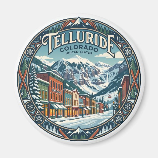 Telluride Colorado Magnet (Vorne)