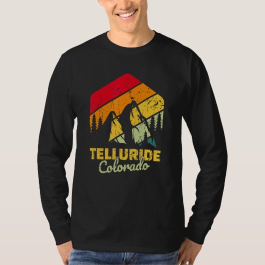 Telluride Colorado Mountain Bear T-Shirt (Vorderseite)