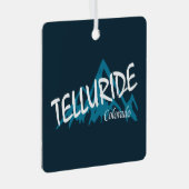 Telluride Colorado Ornament Aus Metall (Vorderseite Rechts)