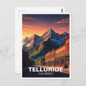 Telluride Colorado Postkarte (Vorne/Hinten)