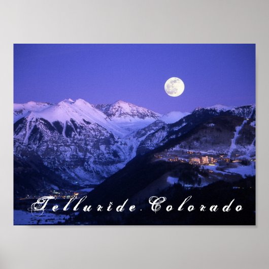 Telluride Colorado Print Poster (Vorne)