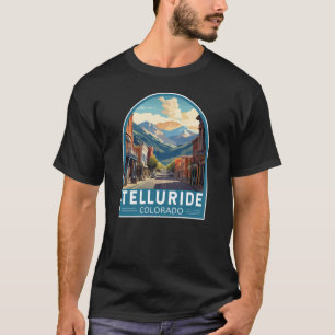 Telluride Colorado Reise Kunst Vintage T-Shirt