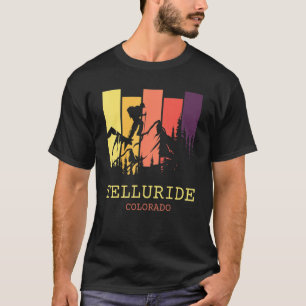 Telluride Colorado Retro Bergsee-Zauber T-Shirt