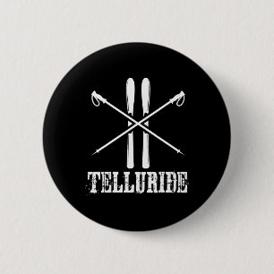 Telluride Colorado Ski Skifahrer Pole Down Hil Button