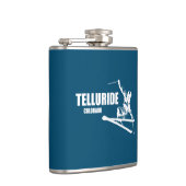 Telluride Colorado Skier Flachmann (Rechts)