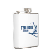 Telluride Colorado Skier Flachmann (Rechts)