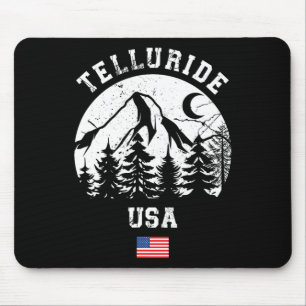 Telluride Colorado Skigebiet Alpin Skifahren Mousepad