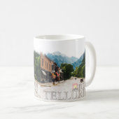 Telluride Colorado Skigebiete Kaffeetasse (VorderseiteRechts)