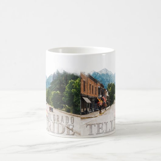 Telluride Colorado Skigebiete Kaffeetasse (Mittel)