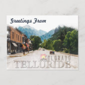 Telluride Colorado Skigebiete Postkarte (Vorderseite)