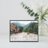 Telluride Colorado Skigebiete Postkarte (Stehend Vorderseite)