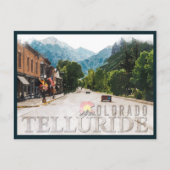 Telluride Colorado Skigebiete Postkarte (Vorderseite)