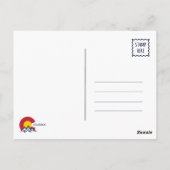 Telluride Colorado Skigebiete Postkarte (Rückseite)