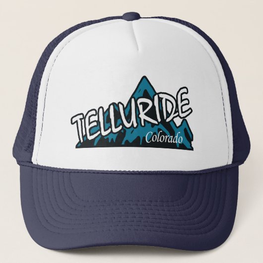 Telluride Colorado Truckerkappe (Vorderseite)
