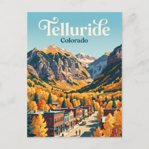 Telluride, Colorado, USA Postkarte