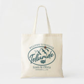 Telluride Colorado Wedding Welcome Tote Bag Tragetasche (Vorne)