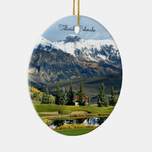 Telluride, Colorado - wunderschönes Foto Keramikornament (Rechts)