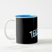 Telluride Colorado Zweifarbige Tasse (Links)