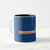 Telluride, Colorado Zweifarbige Tasse (Vorderseite Links)