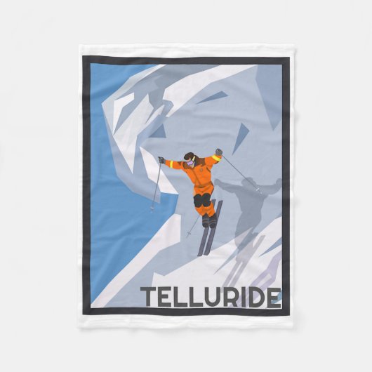 Telluride fleecedecke (Vorderseite)