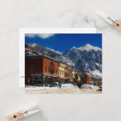 Telluride, Landschaftsbild Colorado Karte (Vorderseite/Rückseite Beispiel)