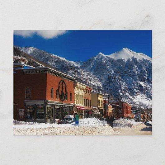 Telluride, Landschaftsbild Colorado Postkarte (Vorderseite)