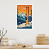 Telluride Reiseplakat - Colorado 1 Poster (Küche)