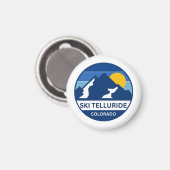 Telluride Ski Colorado Magnet (Vorderseite/Rückseite)