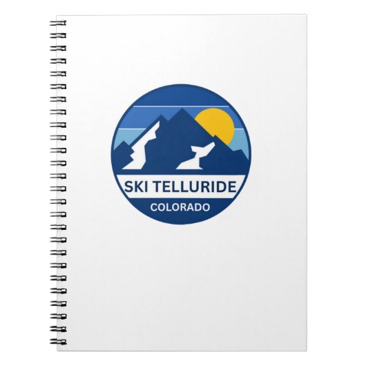 Telluride Ski Colorado Notizblock (Vorderseite)