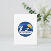Telluride Ski Colorado Postkarte (Stehend Vorderseite)
