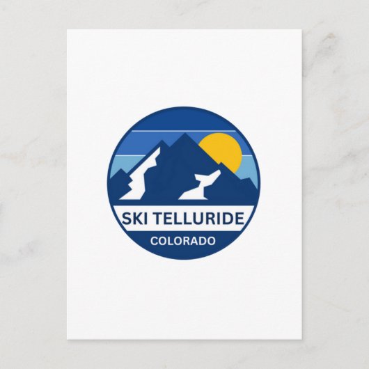 Telluride Ski Colorado Postkarte (Vorderseite)