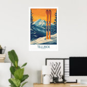 Telluride Ski Print - Colorado 1 Poster (Heimbüro)