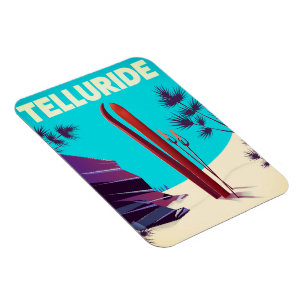 Telluride Ski Rocky Mountains Magnet