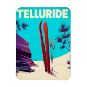 Telluride Ski Rocky Mountains Magnet (Vertikal)