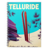 Telluride Ski Rocky Mountains Notizblock (Vorderseite)