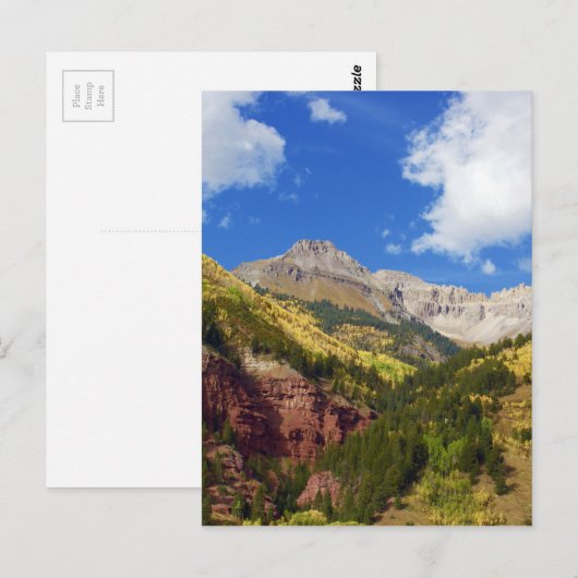Telluride Tal Herbstfarben Postkarte (Vorne/Hinten)