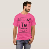 Tellurium-Element (schwarz) T - Shirt (Vorne ganz)