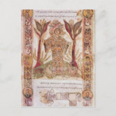 Tellus, von Exultet I, c.1030 Postkarte (Vorderseite)