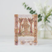 Tellus, von Exultet I, c.1030 Postkarte (Stehend Vorderseite)