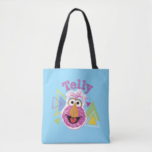 Telly Monster Spaß-Grafik Tasche
