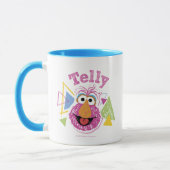 Telly Monster Spaß-Grafik Tasse (Links)