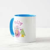 Telly Monster Spaß-Grafik Tasse (Vorderseite Links)